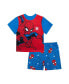 ფოტო #1 პროდუქტის Toddler Boys 2PC Pajama Shorts Set