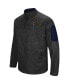 Фото #3 товара Men's Heathered Charcoal Cal State Fullerton Titans Anchor Full-Zip Jacket