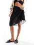 Фото #3 товара New Look plain sarong in black