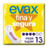 Фото #1 товара Макси прокладки без крылышек FINA & SEGURA Evax Segura 13 штук