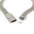 ფოტო #3 პროდუქტის Diamond Link Cuban Bracelet Natural Diamonds (3.50 Cttw) in 10k Rose Gold