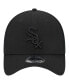 Фото #3 товара Men's Chicago White Sox Black-on-Black Neo 39THIRTY Flex Hat