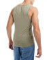 ASOS DESIGN 5 pack muscle vests in multiple colours