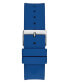 Guess Herren Armbanduhr REPUTATION blau, silber 44 mm GW0726G1