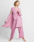 ფოტო #2 პროდუქტის Women's 2-Pc. Crepe de Chine Short-Sleeve Pajama Set, Created for Macy's