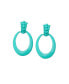 ფოტო #1 პროდუქტის Women's Pink Halo Drop Earrings