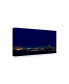 Фото #2 товара American School San Fransisco Skyline at Night Canvas Art - 37" x 49"