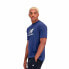 Фото #4 товара Футболка с коротким рукавом мужская New Balance Essentials Stacked Logo Синий