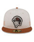 Фото #2 товара Men's Stone, Brown Pittsburgh Pirates 2024 Clubhouse 59FIFTY Fitted Hat