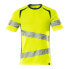 MASCOT Accelerate Safe 19082 short sleeve T-shirt Hi-Vis Yellow / Dark Petroleum, L - фото #2