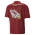 Puma Bvb Ftblstatement V Neck Short Sleeve Soccer Jersey Mens Red 76771511