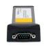 Фото #3 товара StarTech.com 1 Port ExpressCard to RS232 DB9 Serial Adapter Card w/ 16950 - USB Based - ExpressCard - Serial - RS-232 - Black - Prolific PL2303 - 512 B