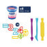 MILAN Kit 8 Cans 59g Soft Dough With Tools Lots Of Numbers