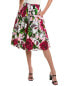 Фото #1 товара Samantha Sung Zelda Midi Skirt Women's Pink 6