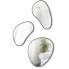 Фото #1 товара Set aus 3 Spiegeln mit Metallic-Finish H