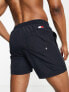 Фото #7 товара Tommy Hilfiger flag leg logo mid length swim shorts in navy