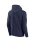 Фото #3 товара Куртка Nike мужская технологическая флисовая синяя USMNT с полной молнией Капюшон