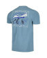 Фото #1 товара Men's Light Blue Kentucky Wildcats State Scenery Comfort Colors T-shirt