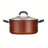 Style Ceramica Metallic Copper 5 Qt Covered Dutch Oven