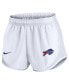 Women's White Buffalo Bills Tempo Shorts