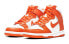 Фото #4 товара Кеды Nike Dunk High "Orange Blaze" для детей 2021 DB2179-100