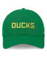 ფოტო #4 პროდუქტის Men's Green Oregon Ducks 2024 On-Field Club Adjustable Hat