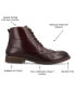 Фото #7 товара Men's Edison Tru Comfort Foam Wingtip Ankle Boots