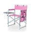 Фото #1 товара Спортивное кресло для пикника Oniva розовое складное Портативное