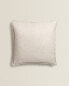 Linen cushion cover