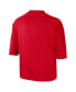 ფოტო #2 პროდუქტის Women's Red Georgia Bulldogs Crop Performance T-shirt