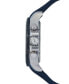 ფოტო #3 პროდუქტის Men's Chronograph Lincoln Blue Silicone Strap Watch 45mm