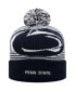 Фото #1 товара Men's Navy Penn State Nittany Lions Line Up Cuffed Knit Hat with Pom
