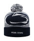 ფოტო #1 პროდუქტის Men's Navy Penn State Nittany Lions Line Up Cuffed Knit Hat with Pom