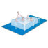 Фото #4 товара Защитный напольный коврик для бассейна Intex - 8 синих плиток 50x50x1 (1.9 кв. м)