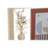 Фото рамка Home ESPRIT Натуральный терракот Стеклянный Деревянный MDF Скандинавский 25 x 7 x 23 cm