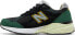 Фото #3 товара [M990CP3] Mens New Balance 990V3 'BLACK GREEN YELLOW'