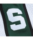 Фото #4 товара Men's White Michigan State Spartans 125th Basketball Anniversary 1999 Throwback Shorts
