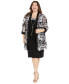 Plus Size 2-Pc. Printed Jacket & Necklace Dress Set