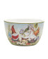 Garden Gnomes Set of 4 Ice Cream Bowl