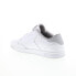 Фото #6 товара Reebok Club Memt Mens White Leather Lace Up Lifestyle Sneakers Shoes
