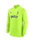 Фото #3 товара Men's Yellow Tottenham Hotspur Strike Drill Performance Raglan Quarter-Zip Long Sleeve Top