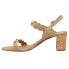 Фото #3 товара VANELi Mavis Studded Sling Back Womens Beige Casual Sandals 305557