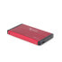 Gembird 2.5" HDD enclosure - Serial ATA - USB connectivity - Red
