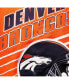 Фото #5 товара Men's Orange, Navy Denver Broncos Extreme Strike Cotton Twill Full-Snap Jacket
