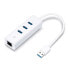 Фото #4 товара TP-LINK UE330 - Wired - USB 3.2 Gen 1 (3.1 Gen 1) Type-A - 10,100,1000 Mbit/s - White - RJ-45 - USB 3.2 Gen 1 (3.1 Gen 1) Type-A - USB