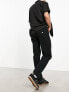 Dickies duck canvas carpenter trousers in black