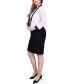 ფოტო #3 პროდუქტის Missy 3/4 Sleeve Textured Knit 2 Piece Dress Set