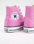 Фото #8 товара Converse Chuck Taylor Hi trainers in pink