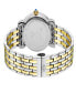 ფოტო #3 პროდუქტის Women's Marsala Swiss Quartz Two-Tone Stainless Steel Bracelet Watch 37mm