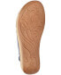 Фото #5 товара Women's Gannett Buckle Slingback Wedge Sandals